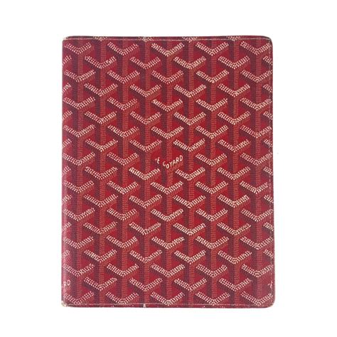 goyard notebook holder|Goyard office accessories.